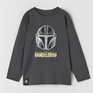 Mandalorian Disney Shirt boys size 5/6